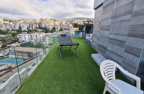 Dbayeh Apartment | Studio Duplex Gazon sea View Dbayeh Prime Location