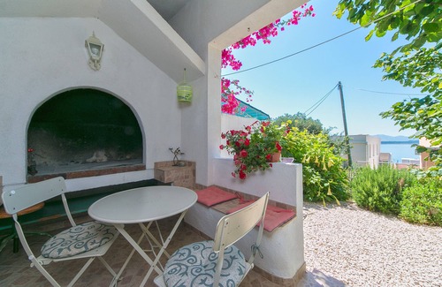 Blato Apartment | Studio flat with terrace and sea view Živogošće - Blato, Makarska (AS-1057-c)