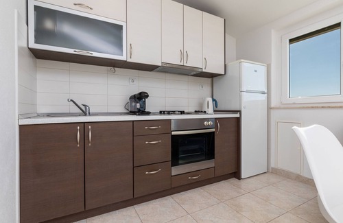 Ratac Apartment | Studio flat with balcony and sea view Makarska (AS-22017-d)
