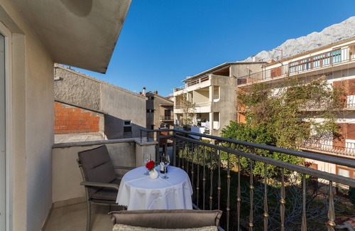 Ratac Apartment | Studio flat with balcony Makarska (AS-22017-f)