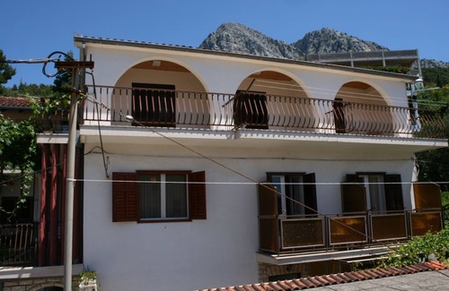 Podgora Apartment | Studio flat with balcony and sea view Podgora, Makarska (AS-6683-a)
