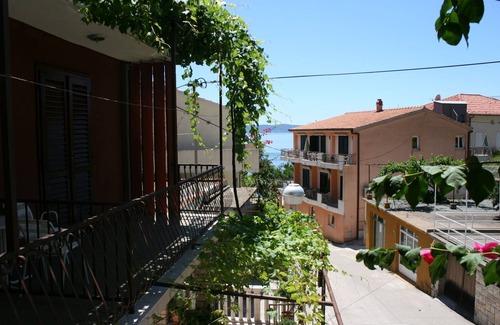 Podgora Apartment | Studio flat with balcony and sea view Podgora, Makarska (AS-6683-a)