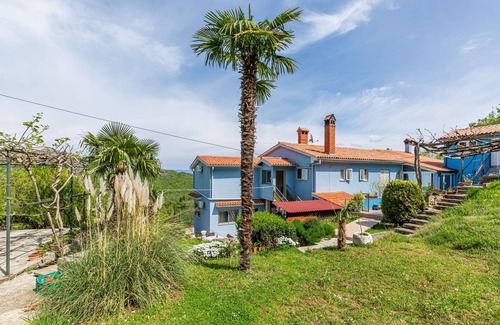 Brsec Apartment | Studio flat with balcony and sea view Brseč, Opatija (AS-7796-a)