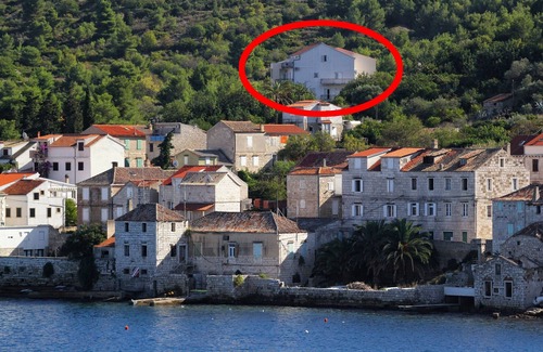 Vis Apartment | Studio flat with terrace and sea view Vis (AS-2470-b)