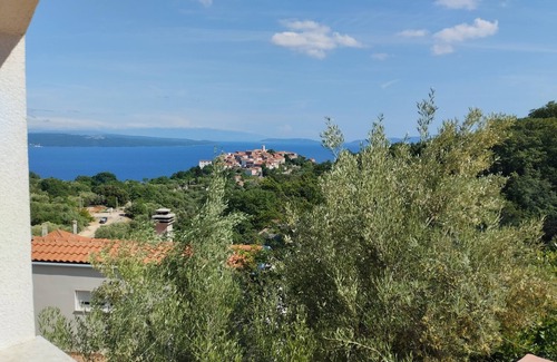 Beli Apartment | Studio flat with terrace and sea view Beli, Cres (AS-22435-a)