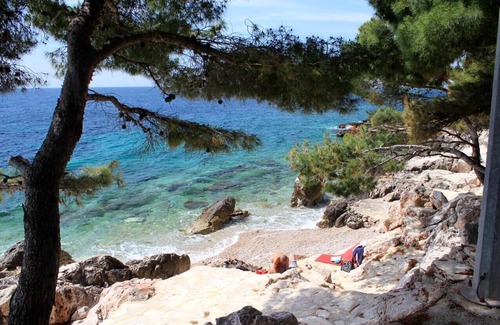 Ivan Dolac Apartment | Studio flat with terrace Ivan Dolac, Hvar (AS-8711-a)