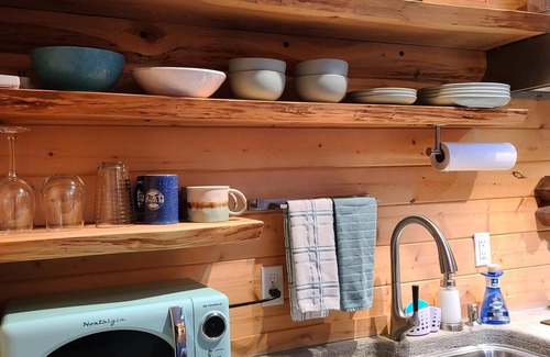 Port Angeles Apartment | Studio - Handcrafted Studio with Patio Near Olympic National Park