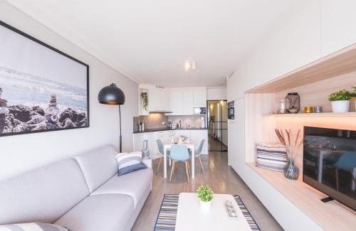 Middelkerke Apartment | Studio in Belgium with Sea View