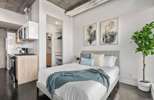 Connaught Apartment | Studio Just Steps from Stampede Park, Luxury Living