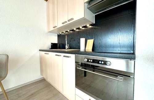 Laax Apartment | Studio mit See- und Bergblick