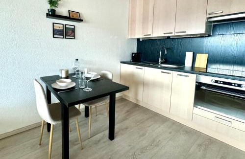 Laax Apartment | Studio mit See- und Bergblick