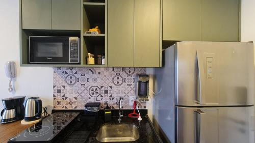 Vila Buarque Apartment | Studio Novo IS Consolação- Ar Condicionado, Academia e Jacuzzi