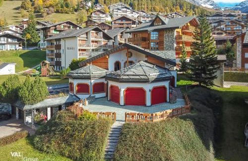 Leukerbad Apartment | Studio Octogon - Free Parking - Sauna - Babyfoot - Wii- Terrasse
