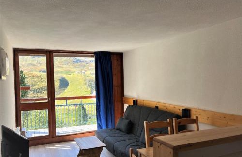 Arc-2000 Apartment | Studio pour 5 pers à Arc 2000, proche pistes, balcon, wifi et TV - FR-1-411-360