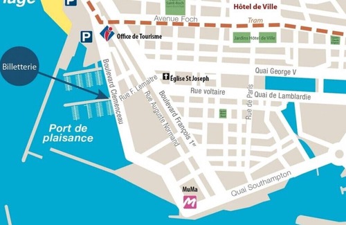 Le Port Apartment | Studio, Sea view, Le Havre Beach