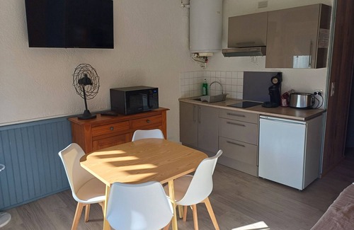 Laveissiere Apartment | Studio sleeps 4 full heart of the resort of Lioran in the Cantal