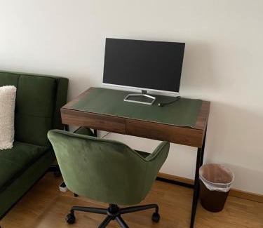 Offenbach am Main Apartment | Studio Stevie Nicks I Workplace I 24in Screen I Kitchen I PS4