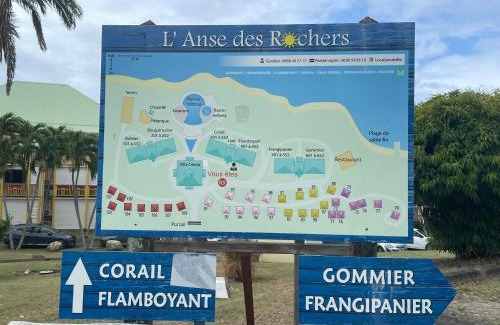 Anse des Rochers Apartment | studio Ti’Gwada Family