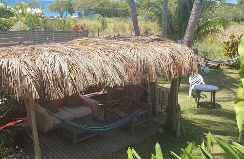 Tartane Apartment | Studio Ti punch in tropical garden 100m from the beach of La Brèche