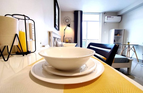 Lapu-Lapu Apartment | Studio type condo with sea, mountain, and city view.