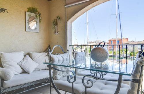 Port Grimaud Apartment | Studio With Balcony Overlooking The Port