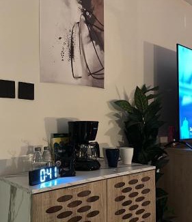 Al Khobar Apartment | Studio with modern design and coffee corner