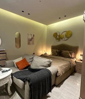 Al Khobar Apartment | Studio with modern design and coffee corner