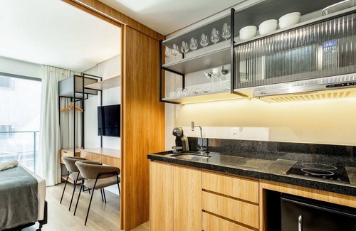 Praia da Armacao do Itapocoroi Apartment | Studios With Side Sea View at Penha Spot PSO - L