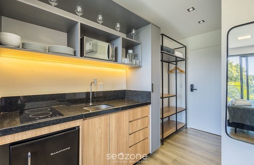 Praia da Armacao do Itapocoroi Apartment | Studios With Side Sea View at Penha Spot PSO - L