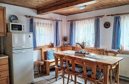 Studenec House | Stunning private villa for 8 guests with WIFI, TV, patio, pets allowed and parking