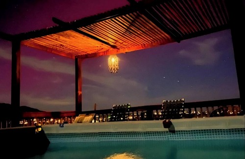 Joshua Tree Villa | Stunning 3-Bed/2-Bath Villa with Hot Tub, Pool, & Garden in Joshua Tree
