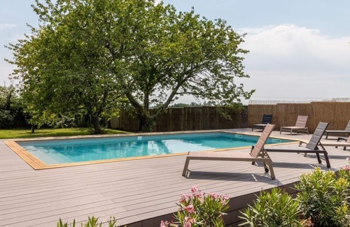 Louzac-Saint-Andre House | Stunning 4-bed house w/ private garden and swimming pool near Cognac, France