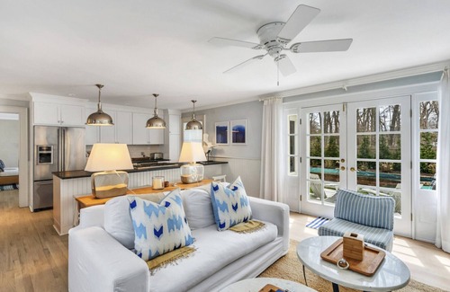 East Hampton North House | Stunning East Hampton home, large pool, deck, screened-in porch, outdoor.