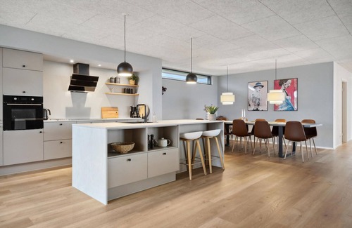 Hvidbjerg Strand House | Stunning home in Børkop with sauna