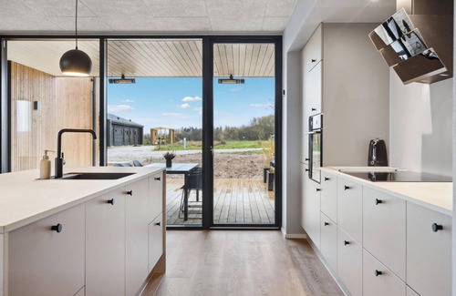 Hvidbjerg Strand House | Stunning home in Børkop with sauna