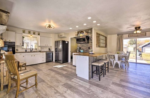 Lewis House | Stunning home with mountain views & river access nearby