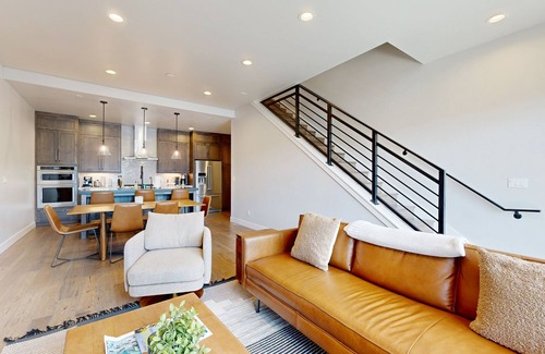 Hideout House | Stunning house w/ski & lake views, private hot tub, private W/D