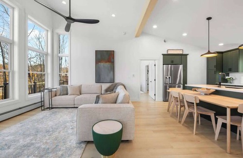 Dryden Ski Chalet | Stunning Lake Views Modern Lux Fishing Golf Nearby