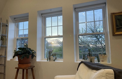 Ditmars Steinway Apartment | Stunning Loft with Views of City and Sunsets over Manhattan!