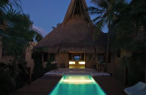Chacchoben Villa | Stunning Casa Nalum - Private beach, pool, cinema. Chef services available.