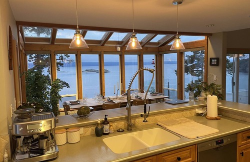 Garden Bay House | Stunning Oceanfront Home w/Jaw Dropping Sunsets, Water and Wildlife Views.
