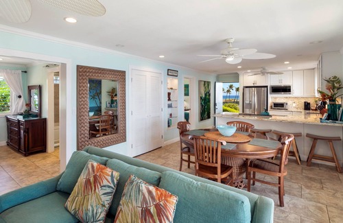 Poipu Condo | STUNNING OCEANFRONT PENTHOUSE 2Bd/2Ba *Fully Renovated, Pool * Poipu Palms Koloa