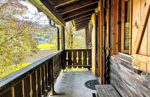 Sankt Martin am Grimming House | Stunning private villa for 4 guests with TV, patio, panoramic view and parking