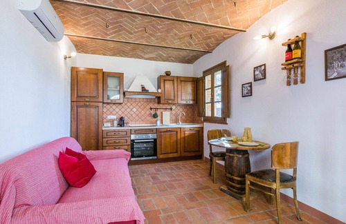 Montescudaio House | Stunning private villa for 3 guests with WIFI, A/C, patio, panoramic view and parking