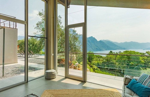 Riva di Solto Villa | Stunning private villa for 10 people with WIFI, private pool, hot tub, TV, patio and parking
