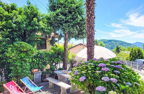 Alto Malcantone House | Stunning private villa for 4 people with WIFI, TV, patio, panoramic view and parking