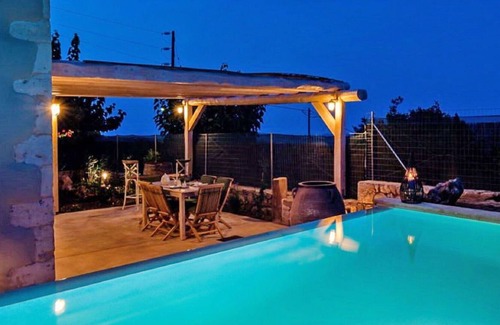 Kastellos Villa | Stunning private villa with A/C, WIFI, private pool, TV, terrace, panoramic view and parking