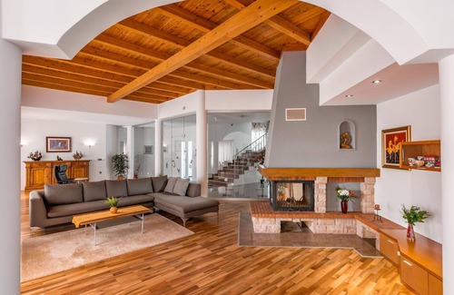 Ivanic-Grad Villa | Stunning private villa with WIFI, private pool, A/C, hot tub, TV, terrace, panoramic view, parking