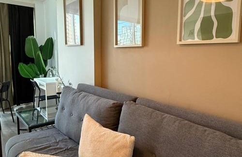 Downtown Vancouver Apartment | Stunning Skyline Views in a Cozy and Stylish Abode