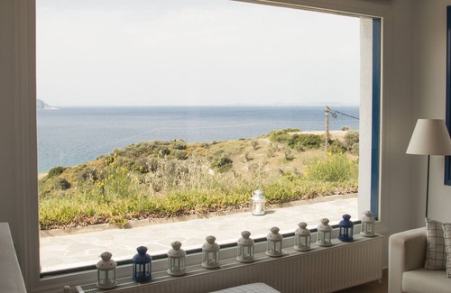 Oxilithos House | Stunning View To The Aegean Sea